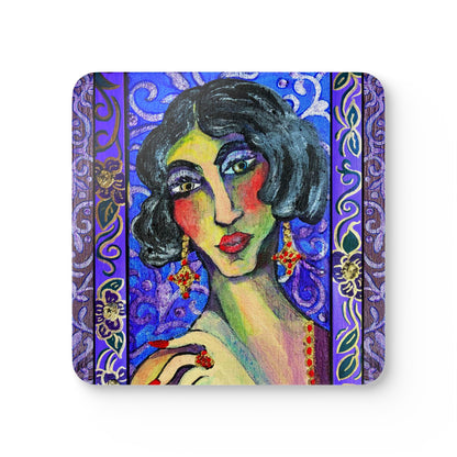 Corkwood Coaster Set