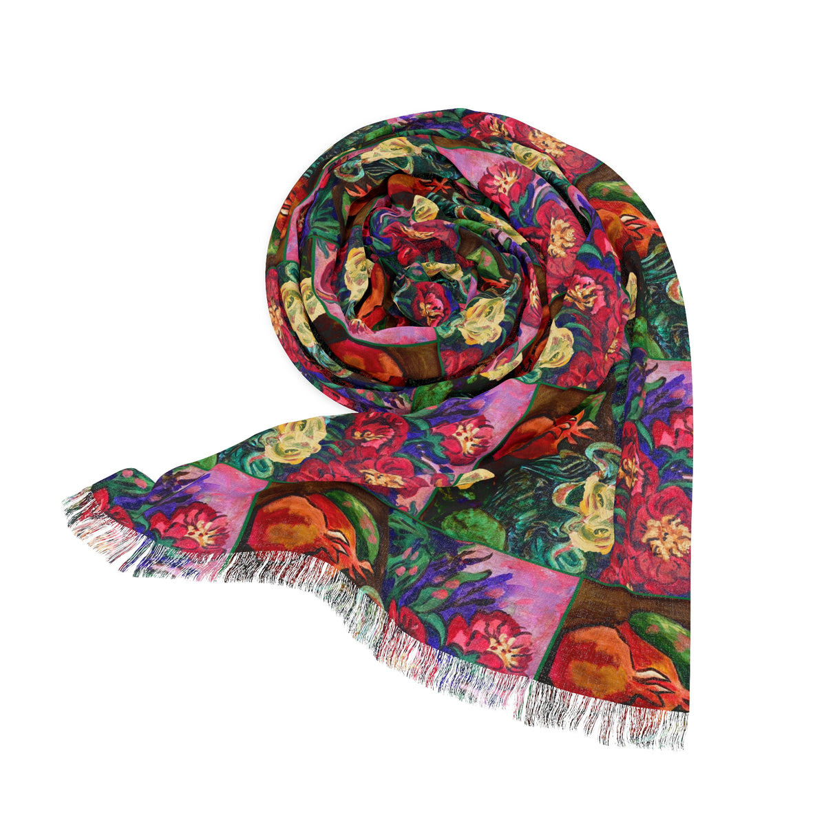 Scarf - Jenny's Pomegranates
