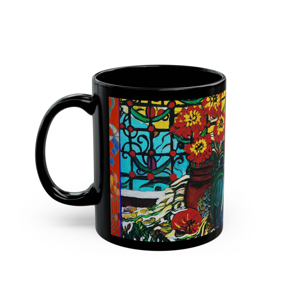 Ceramic Mug - Stained Glass