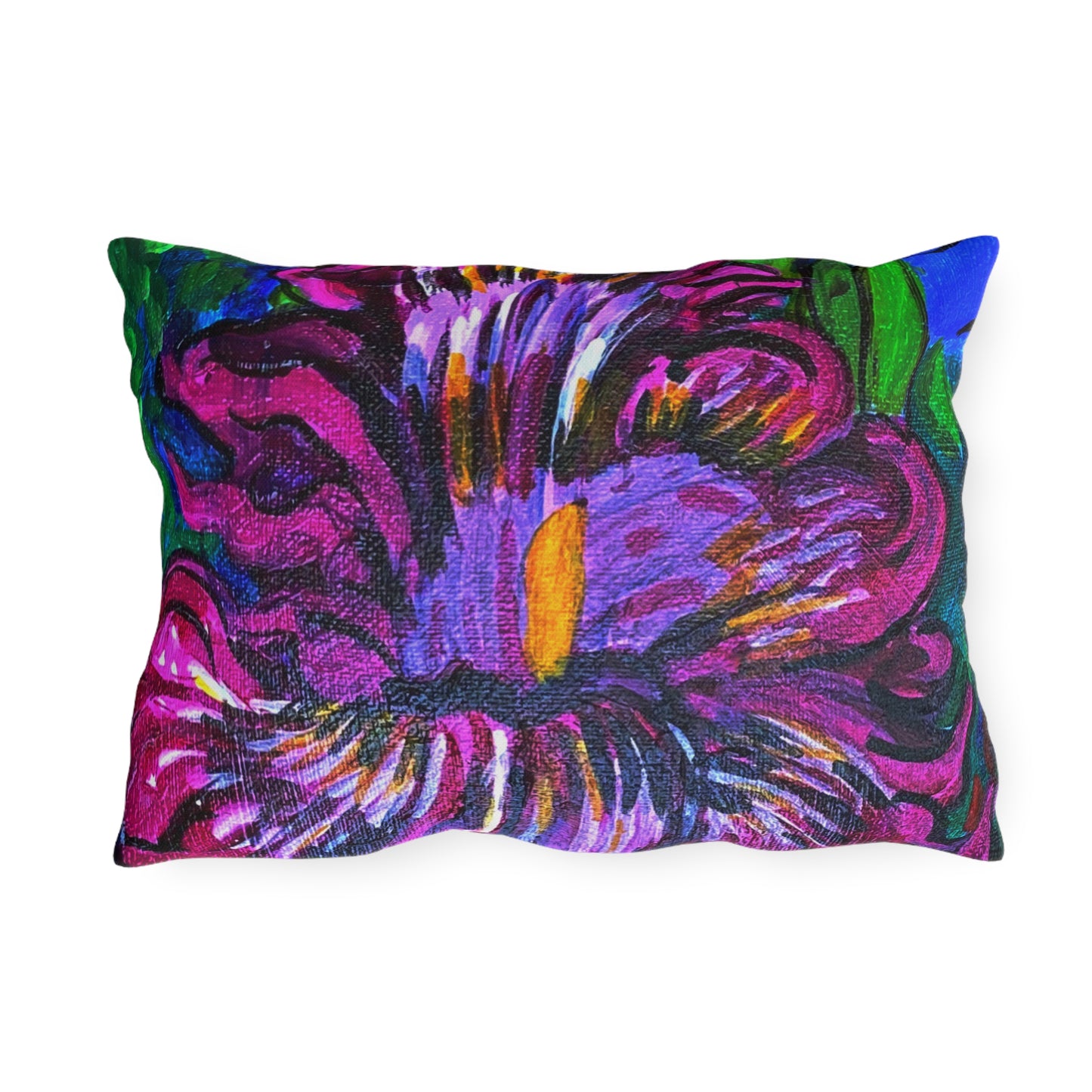 Outdoor Pillows - Purple Riot