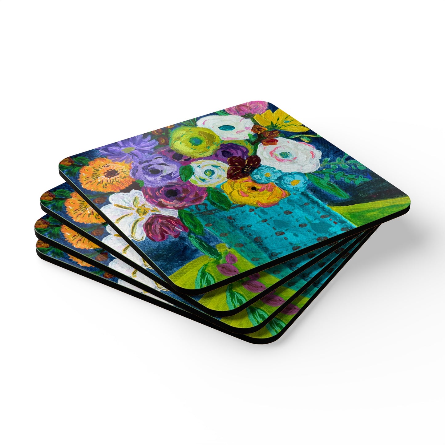 Coaster Set - Springtime Blooms