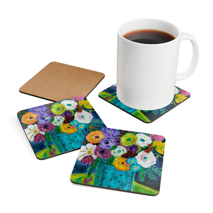 Coaster Set - Springtime Blooms
