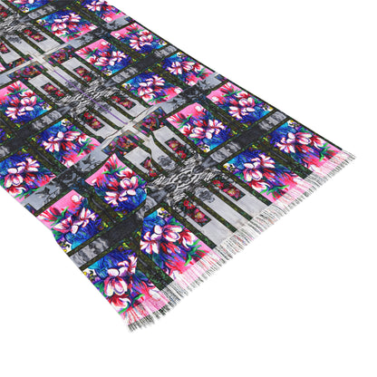 Scarf - Pink Magnolias