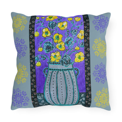 Outdoor Pillows - Lavender Vase