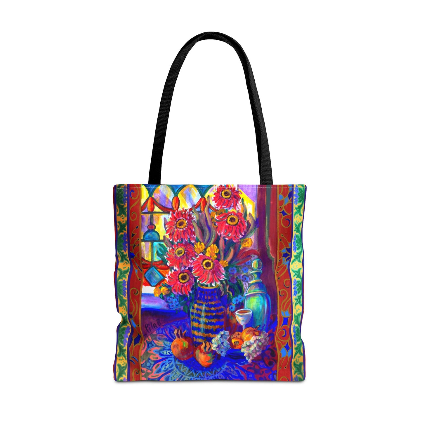 Tote Bag - Kitchen Zinneas