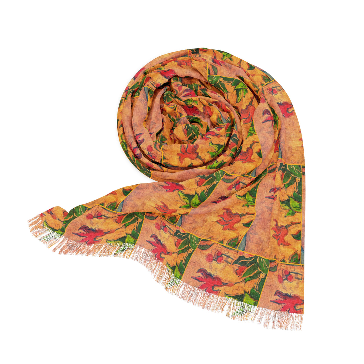 Scarf - Golden Garden