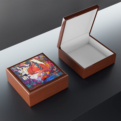 Keepsake Box - Vendedora de Flores (The Flower Vendor)