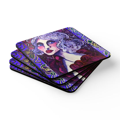 Corkwood Coaster Set