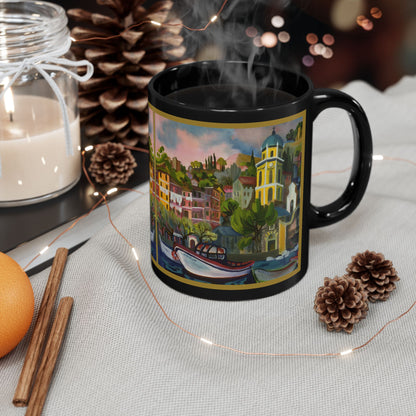 Ceramic Mug- Portofino Scene