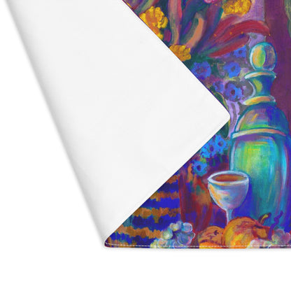 Placemat, Kitchen Zinneas