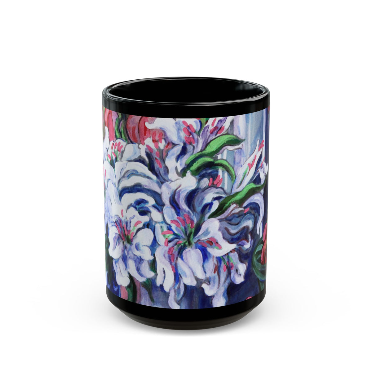 Ceramic Mug - White Magnolia
