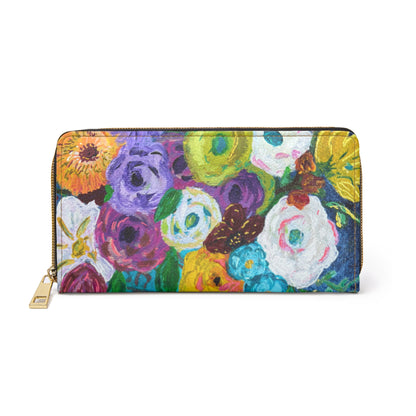 Zipper Wallet - Springtime Blooms
