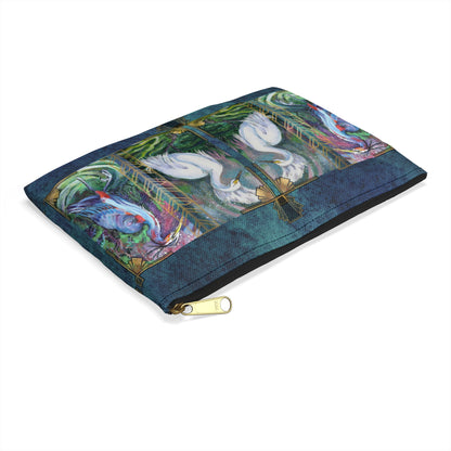 Pencil, Glasses and Accessory Pouch - Two Herons