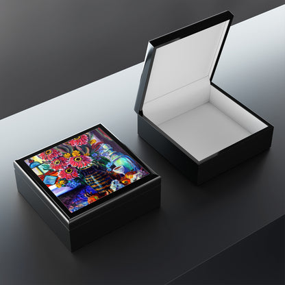 Jewelry and Keepsake Box - Kitchen Zinneas
