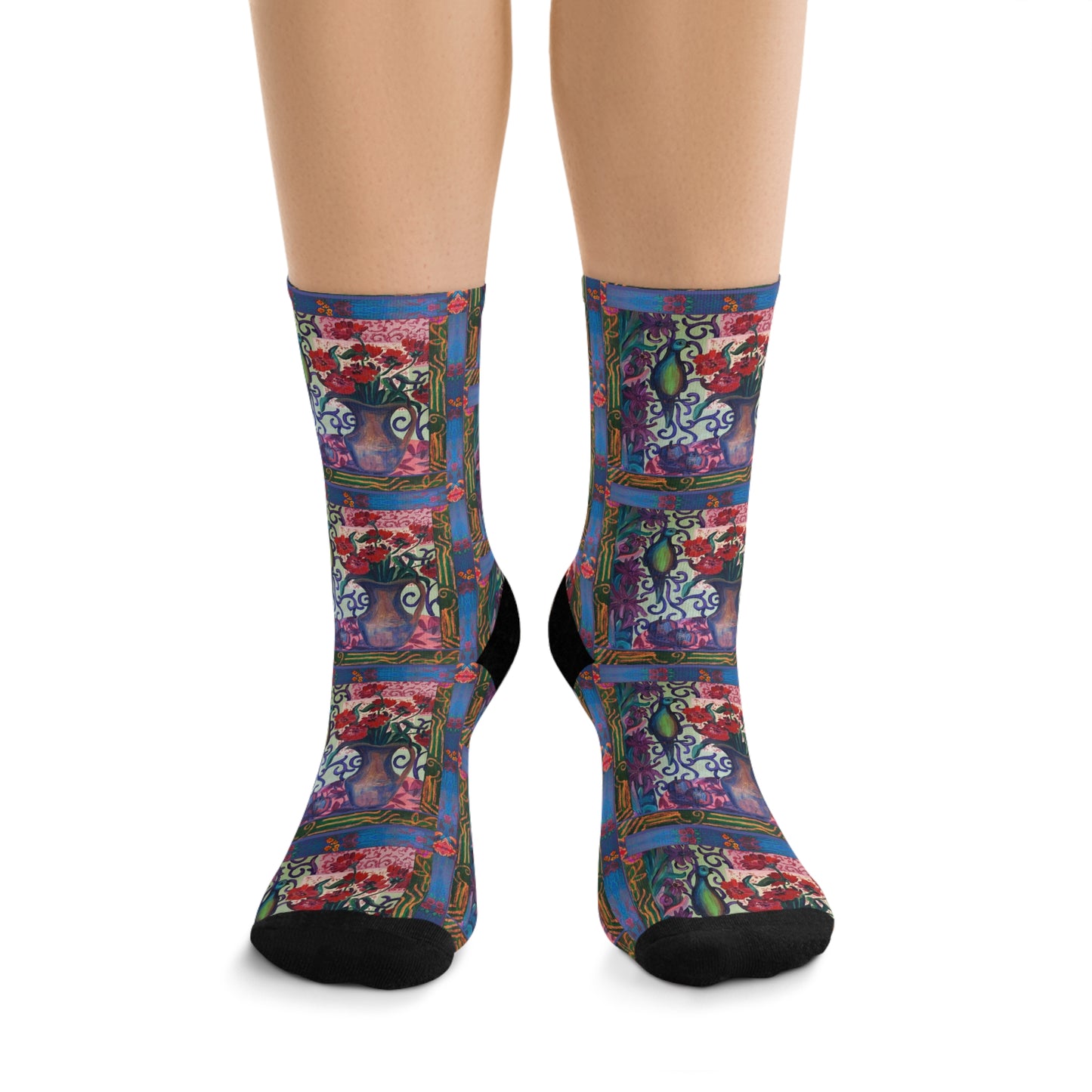 Eco-Friendly Socks - Green Parrot