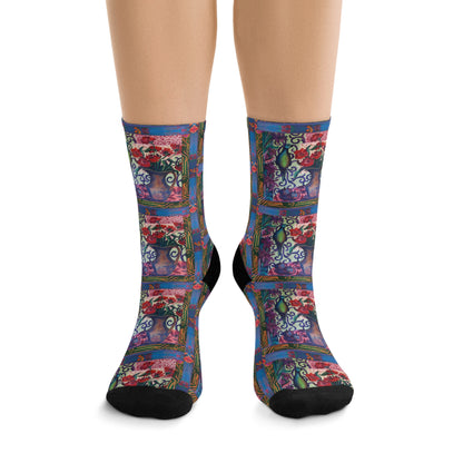 Eco-Friendly Socks - Green Parrot