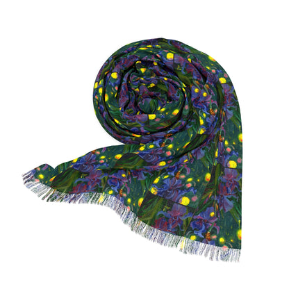 Scarf - Twilight Irises