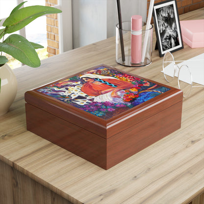 Keepsake Box - Vendedora de Flores (The Flower Vendor)