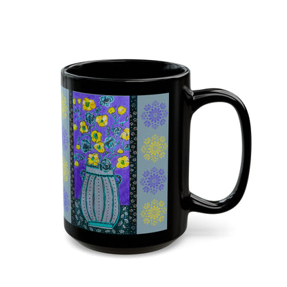 Ceramic Mug - Lavender Vase