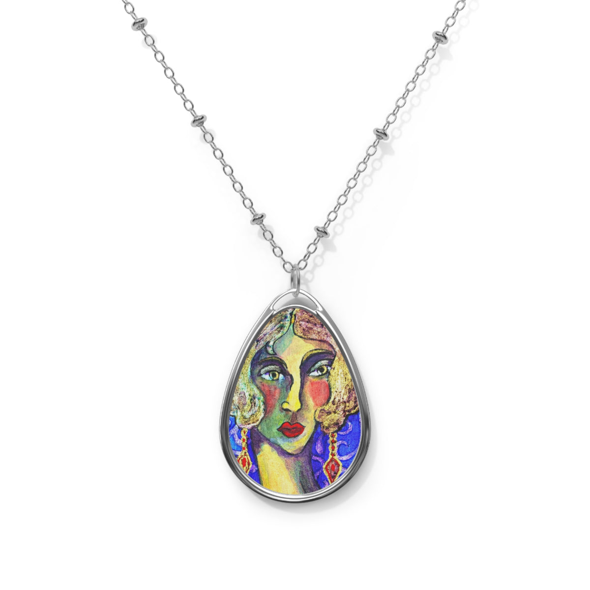 Oval Necklace - Eloise
