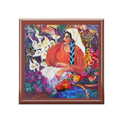 Keepsake Box - Vendedora de Flores (The Flower Vendor)