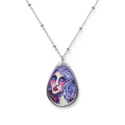 Oval Necklace - Lisette