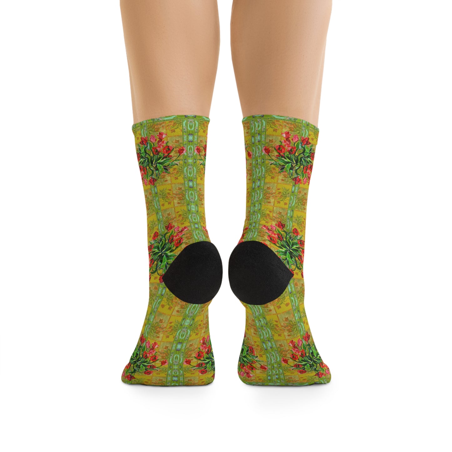 Eco-Friendly Socks - Poppy Party