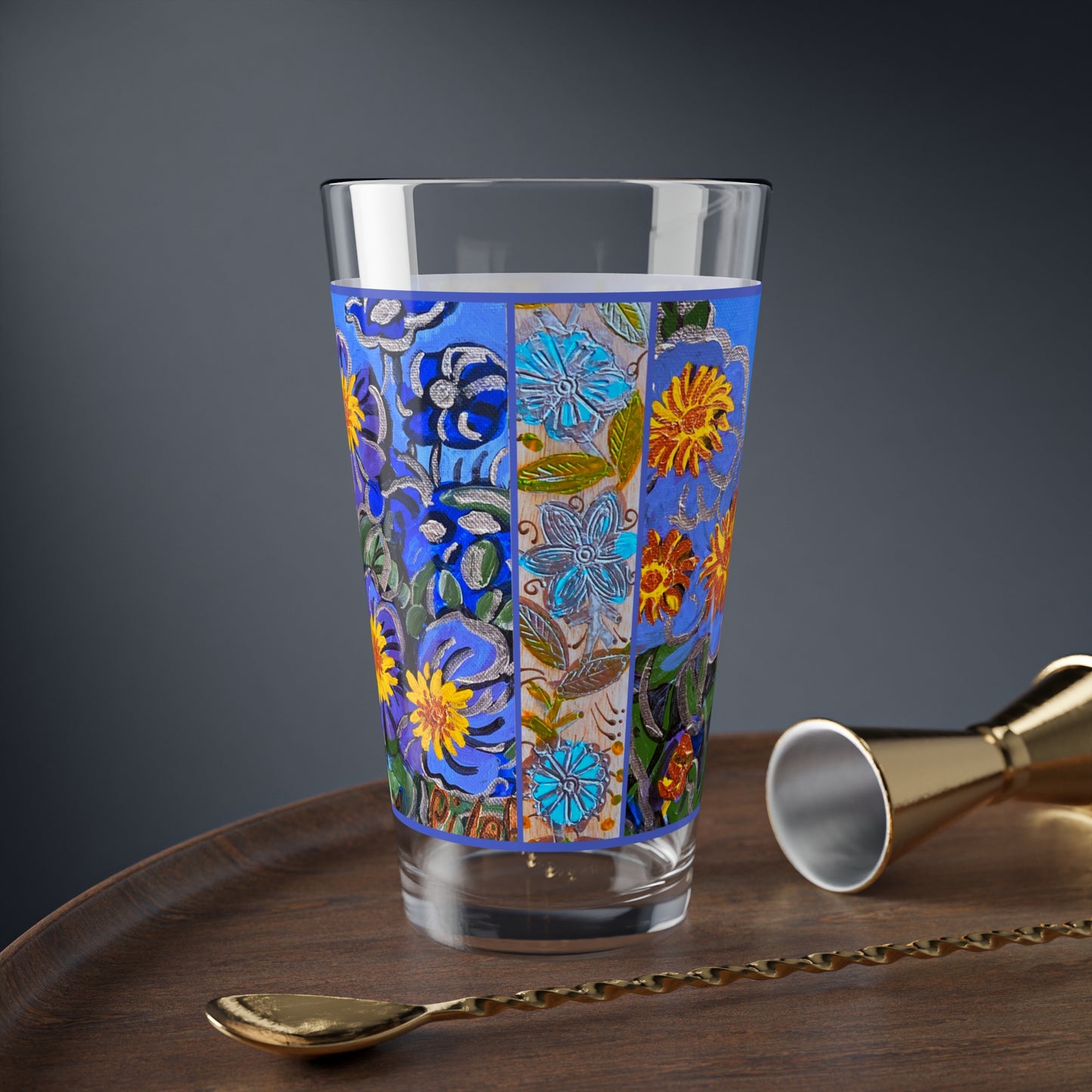 Pint/Cocktail Glasses - The Happy Blues