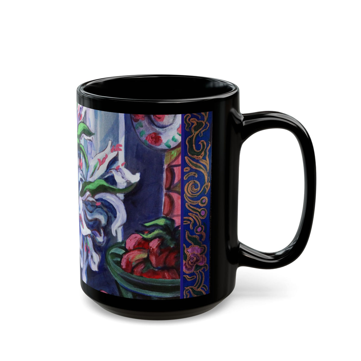 Ceramic Mug - White Magnolia