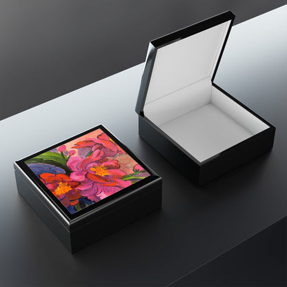Jewelry Box - "Pink Magnolias"