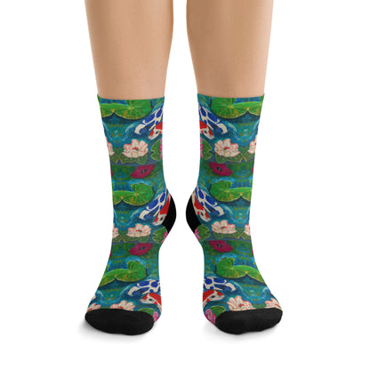 Eco-Friendly Socks -Koi Pond