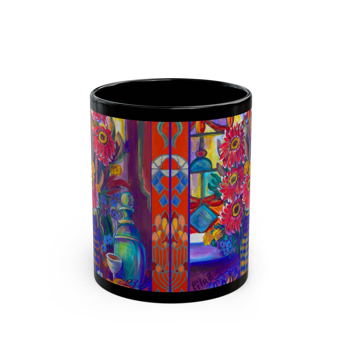Ceramic Mug - Kitchen Zinneas