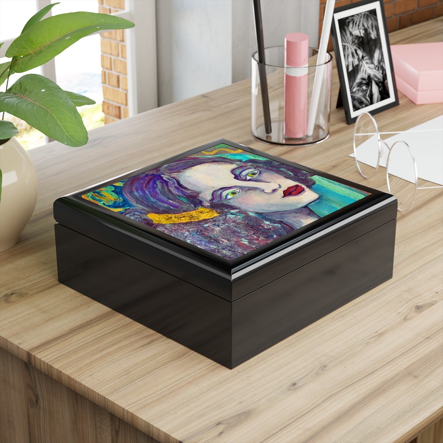 Jewelry and Keepsake Box - 1930s Girl #2