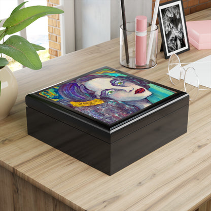 Jewelry and Keepsake Box - 1930s Girl #2