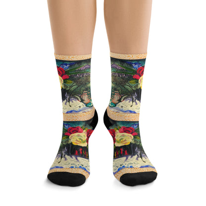 Eco-Friendly Socks - Tea Roses