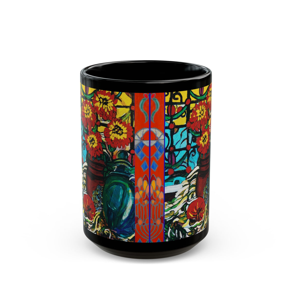 Ceramic Mug - Stained Glass