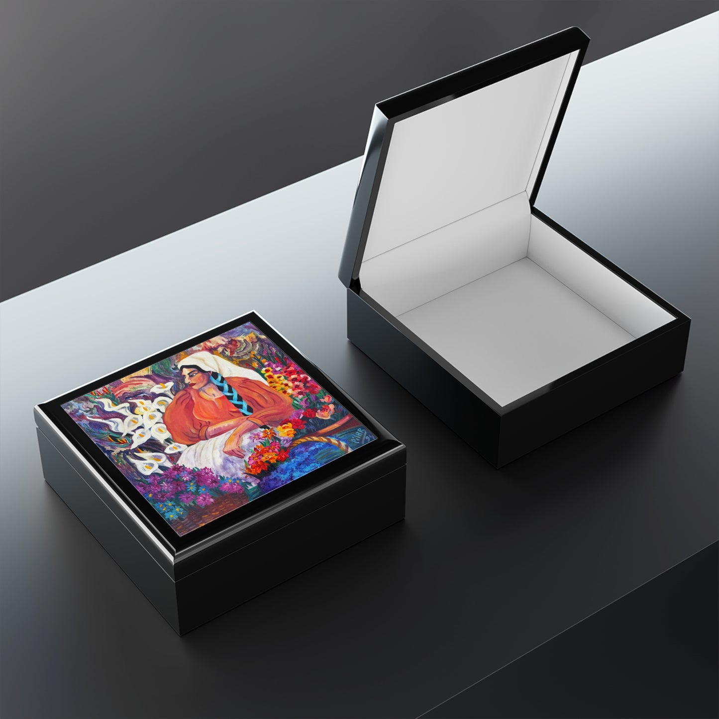 Keepsake Box - Vendedora de Flores (The Flower Vendor)