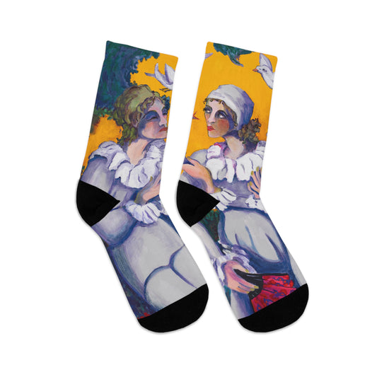 Eco-Friendly Socks - "Message of the Doves"