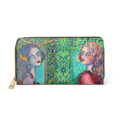 Zipper Wallet - 1920's Girls
