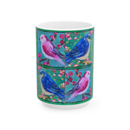 Ceramic Mug - Chubby Birds