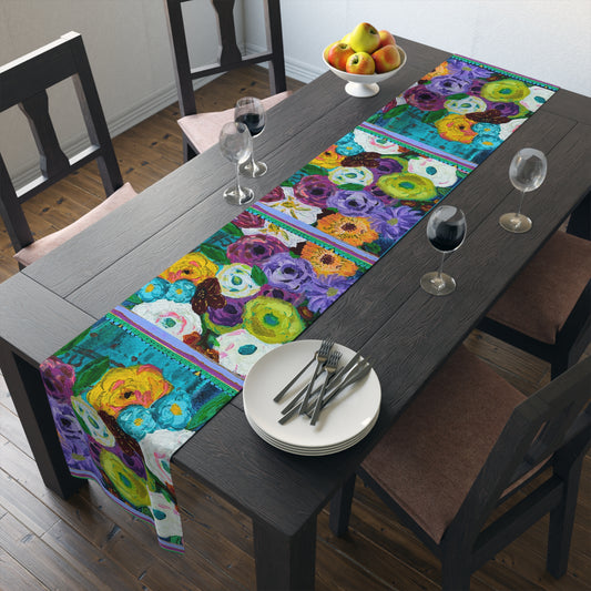 Table Runner -Springtime Blooms