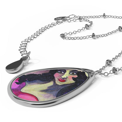 Oval Necklace - Violetta