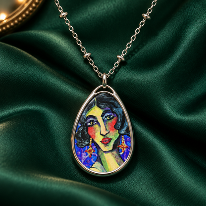 Oval Necklace - Bernadette