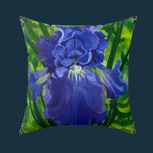 Decorative Pillow - Blue Iris