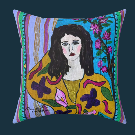 Decorative Pillow - Magnolia Tree