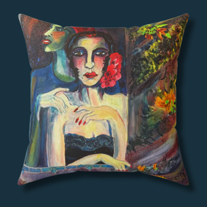 Decorative Pillow  The Morning After the Show