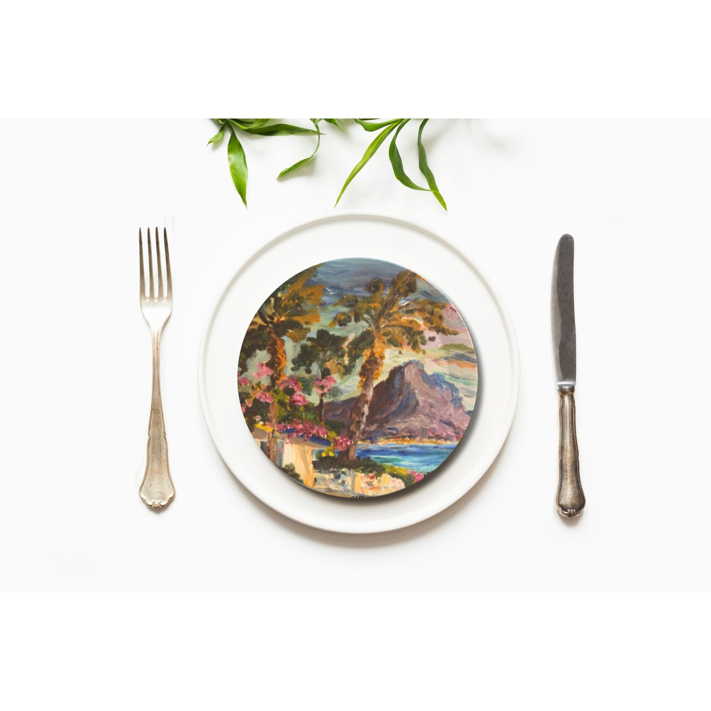 Party Plates  - Landscapes by Pilar, Set of 4