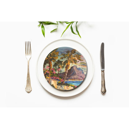 Party Plates  - Landscapes by Pilar, Set of 4
