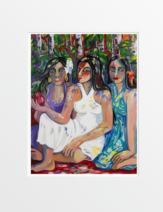 Fine Art Print - Tres Hermanas, Pilar Pobil