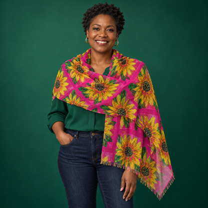 Scarf - Sunflower Fiesta